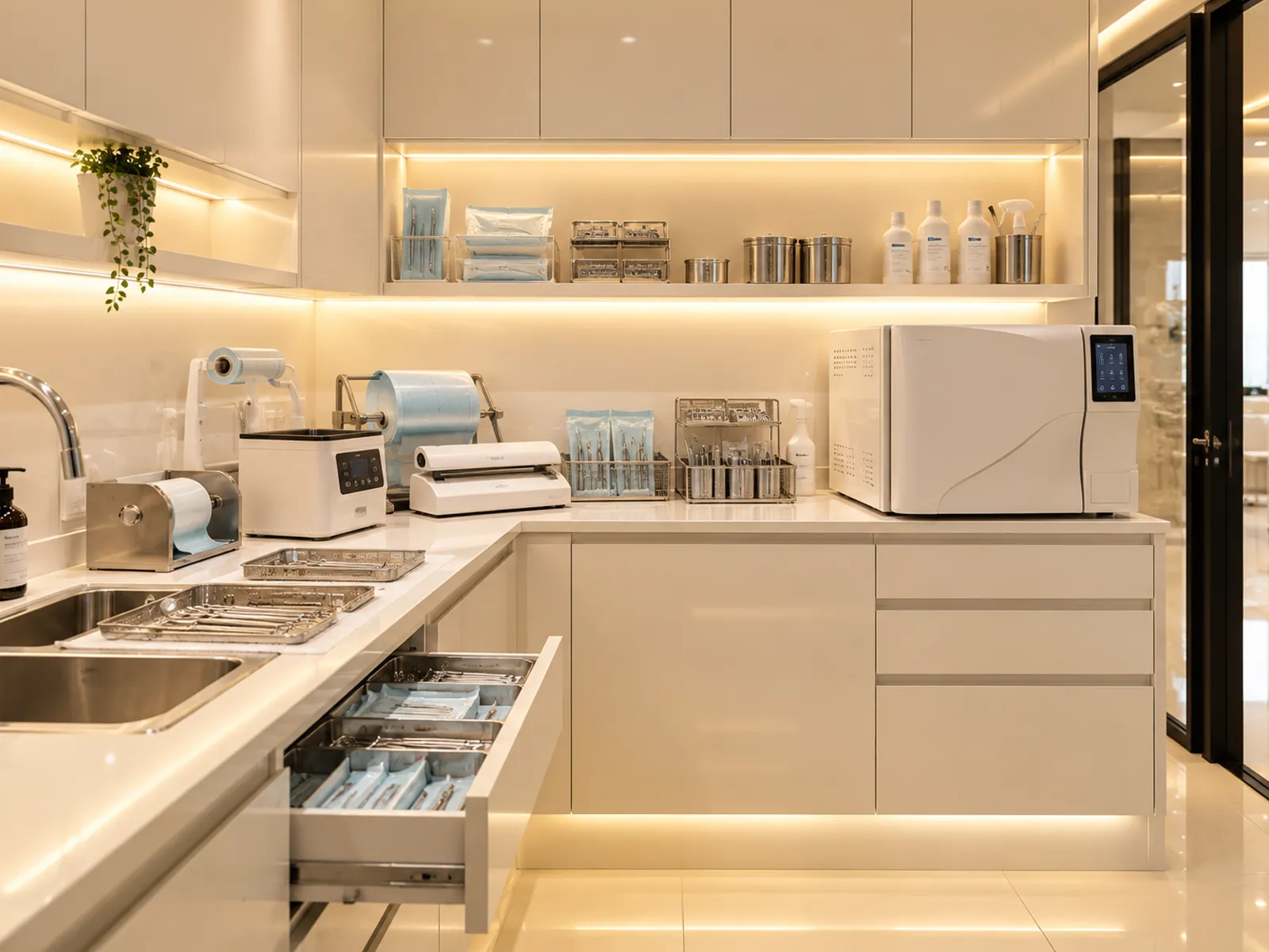 Sterilisation and hygiene area